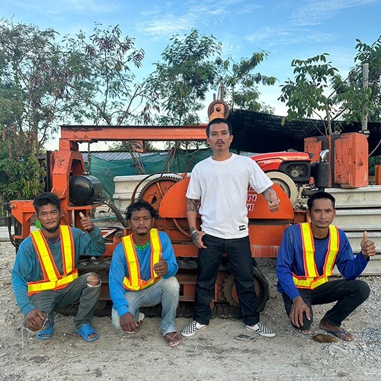 ช่างตั้มไมโครไพล์  - รับตอกเสาเข็มไอไมโครไพล์ ราคาถูก นนทบุรี