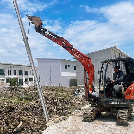 ช่างตั้มไมโครไพล์  - รับเหมากดเสาเข็มไอด้วยรถแบคโฮ ราคาถูก รังสิต